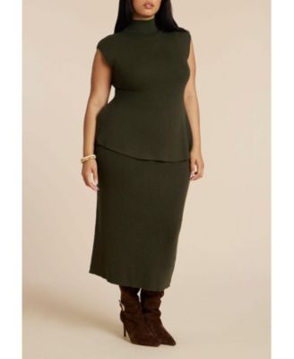 Women's Open Back Sweater Top