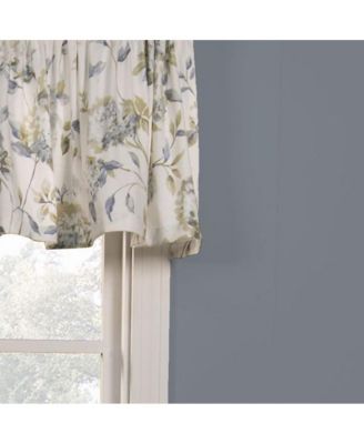 Abigail High Quality Water Proof Room Darkening Blackout Tailored Window Valance - 80 x 15, Off-white