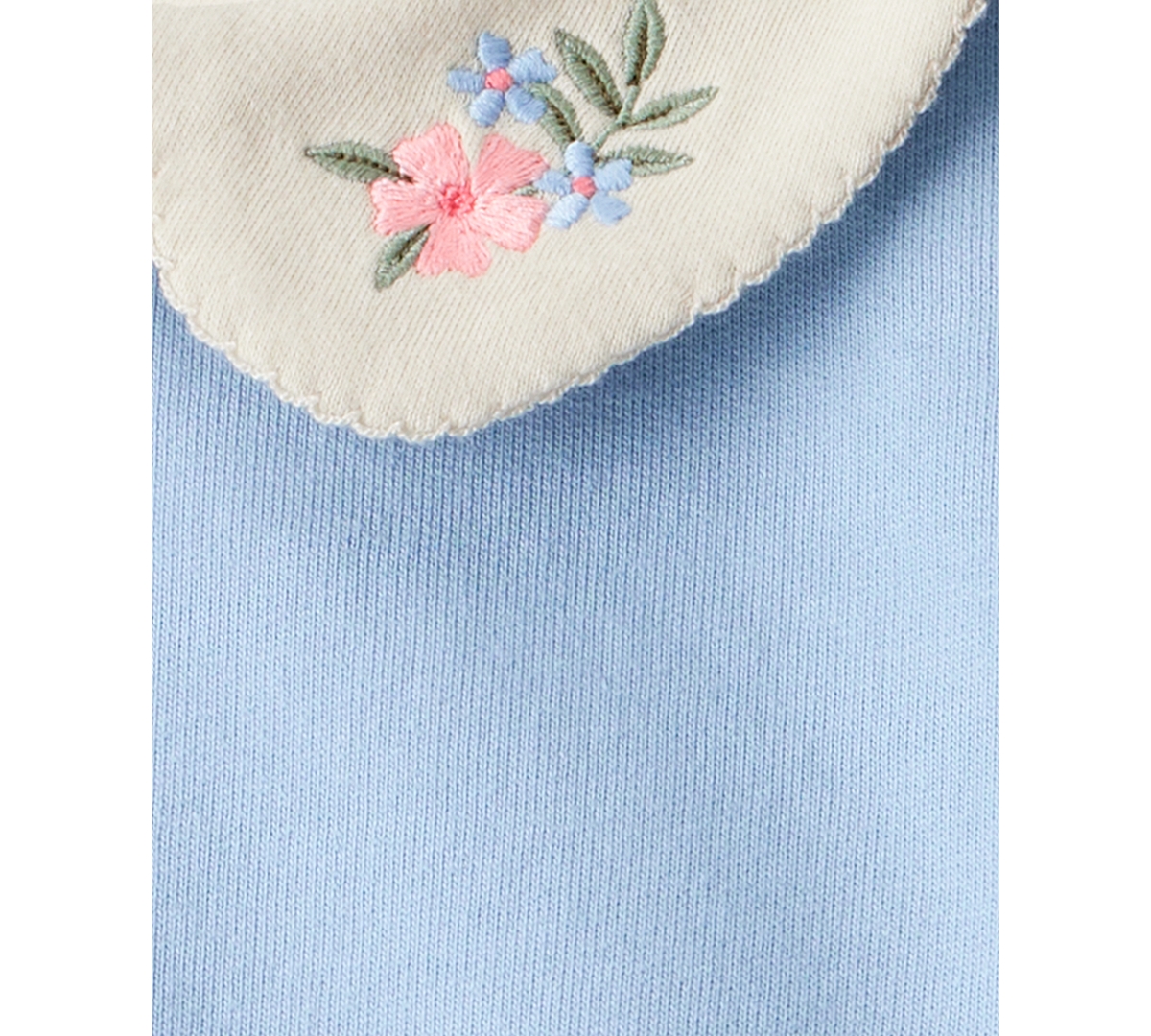 Carter's Baby Girls 3-piece Floral Collared Cardigan, Bodysuit And Pants Set In Multi