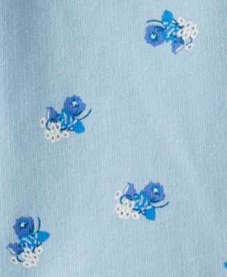 Baby Girls' Floral Cardigan, Bodysuit and Pants, 3-Piece Set