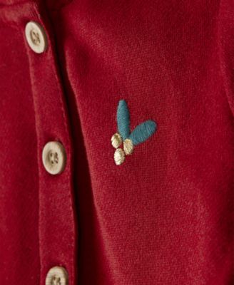 Baby Girls' Day Dream Fleece Cardigan, Bodysuit and Pants, 3-Piece Set