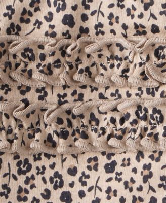 Baby Girls' Printed Bodysuit, Long-Sleeve Bodysuit and Pants, 3-Piece Set