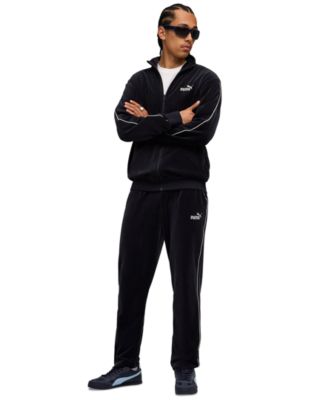 Men's Velour Track Long-Sleeve Jacket