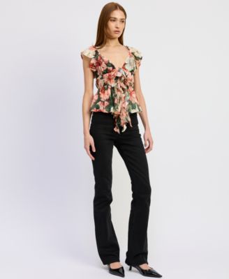 Women's Clarabell Sleeveless V-Neck Top