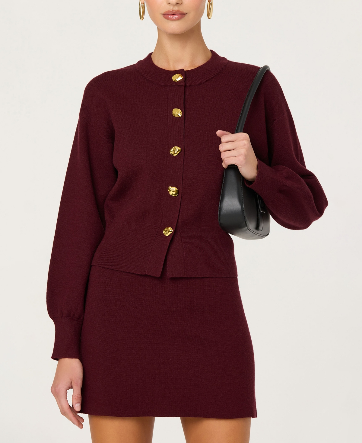 Astr the Label Women's Eryn Bodycon A-Line Mini Skirt