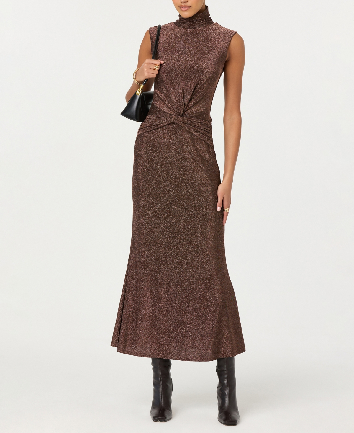 Astr the Label Women's Riana Turtle Neck Dress
