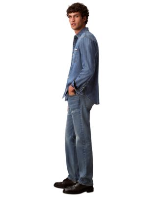 Men's Straight Fit Stretch Jeans