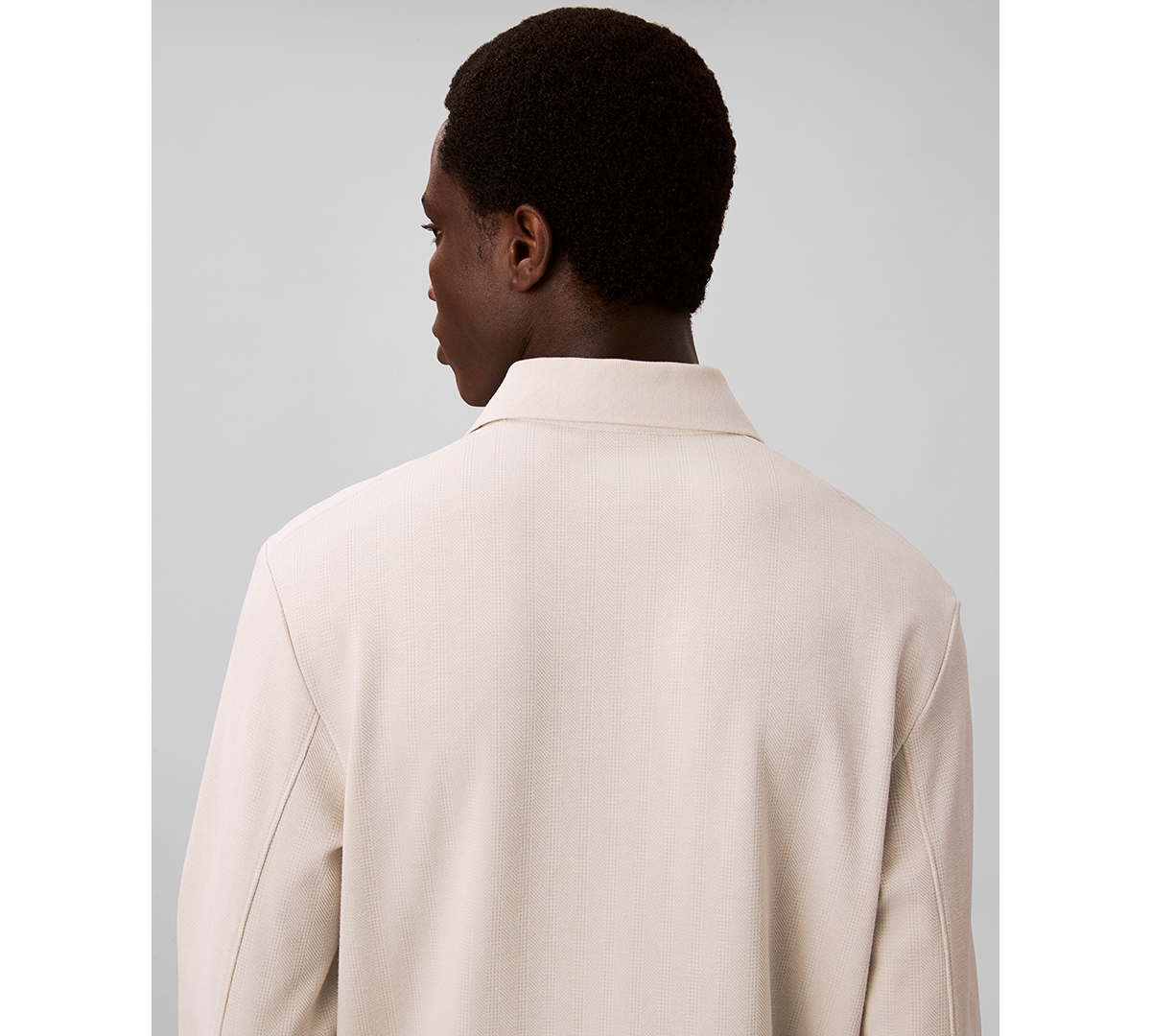 Calvin Klein Men's Long-Sleeve Classic Fit Polo Shirt