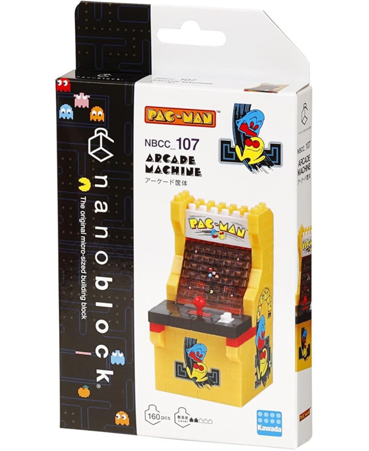 Pac-Man Nanoblock Arcade Machine Building Kit