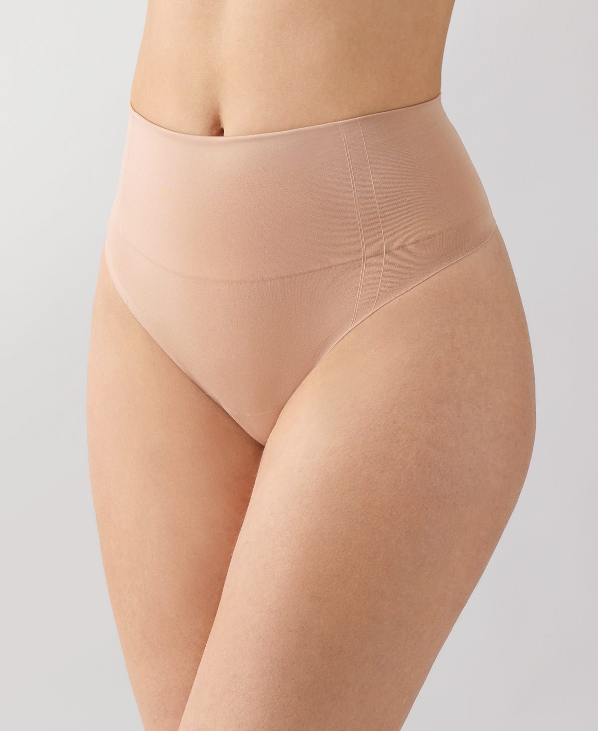 Wacoal Women's High-rise Smooth Shaping Thong In Neutral