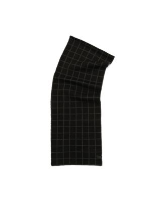 Men's Window Check Scarf
