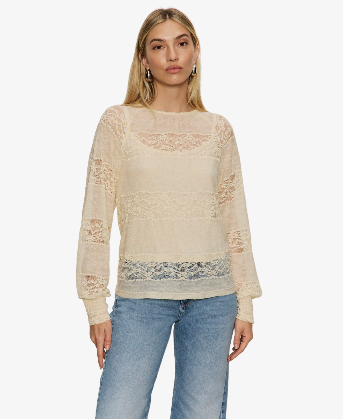 Sanctuary Women's Ultra Femme Raglan Long-Sleeve Top