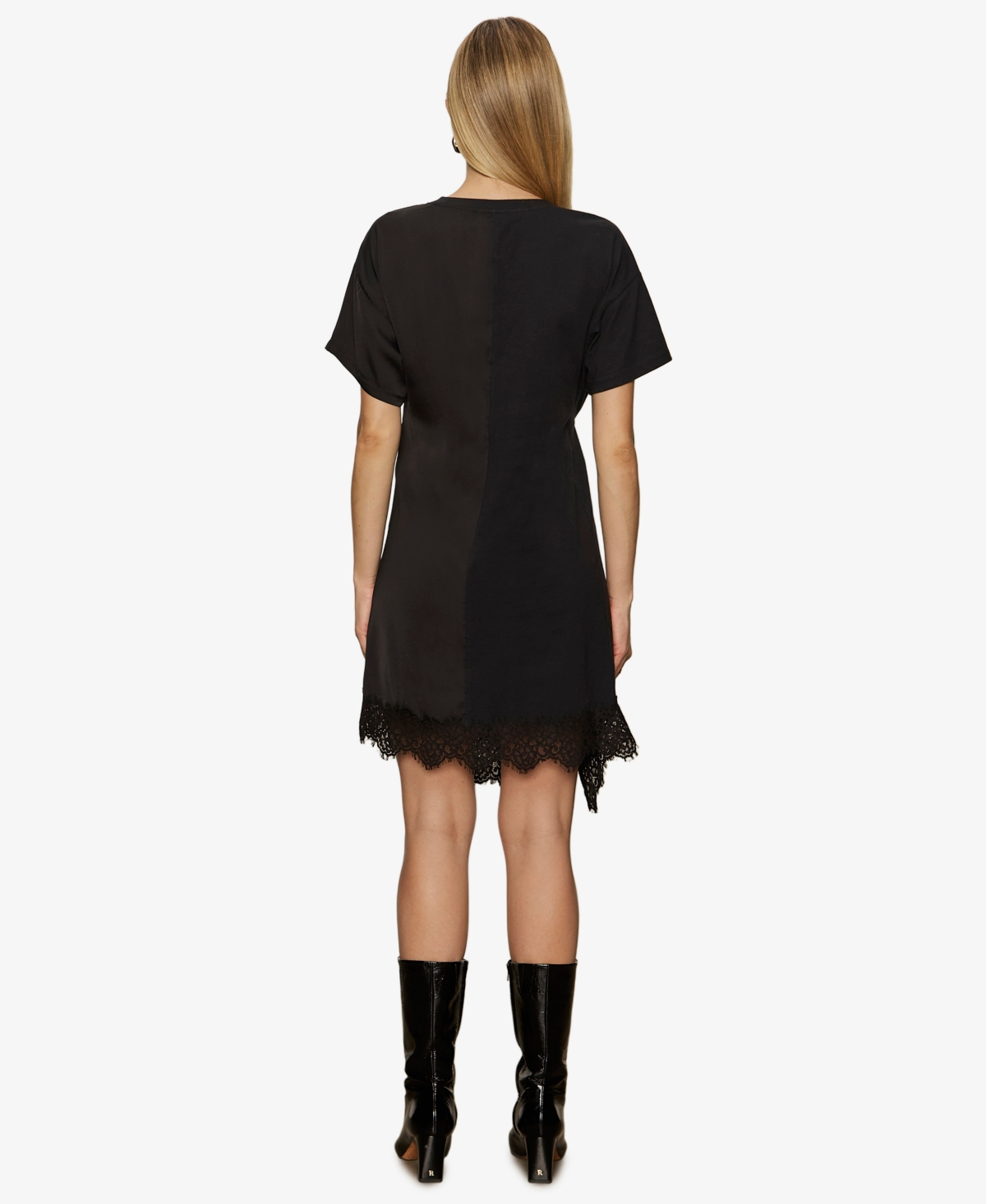 Sanctuary Women's Short-sleeve T-shirt Dress In Black