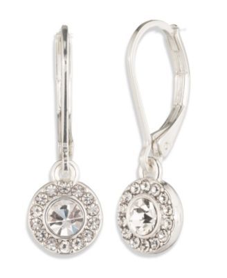 Lauren Ralph Lauren - Glass Crystal Stone Pave Drop Earrings