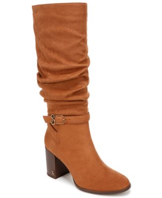 Sam and Libby - Women's Round Toe Slouchy Knee Boots