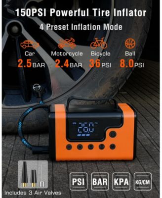 Jump Start, 150PSI Air and Vacuum: 3000A for 8.0L Gas/6.0L Diesel