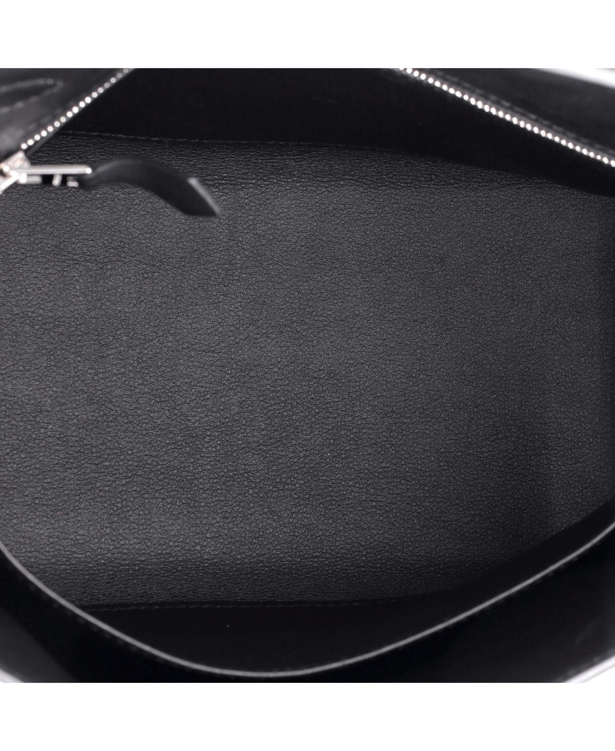 Pre-Owned Hermes Kelly 25 Handbag Swift with Palladium Hardware