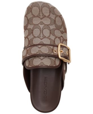 Women's Signature Jacquard Round Toe Archival Buckle Clogs