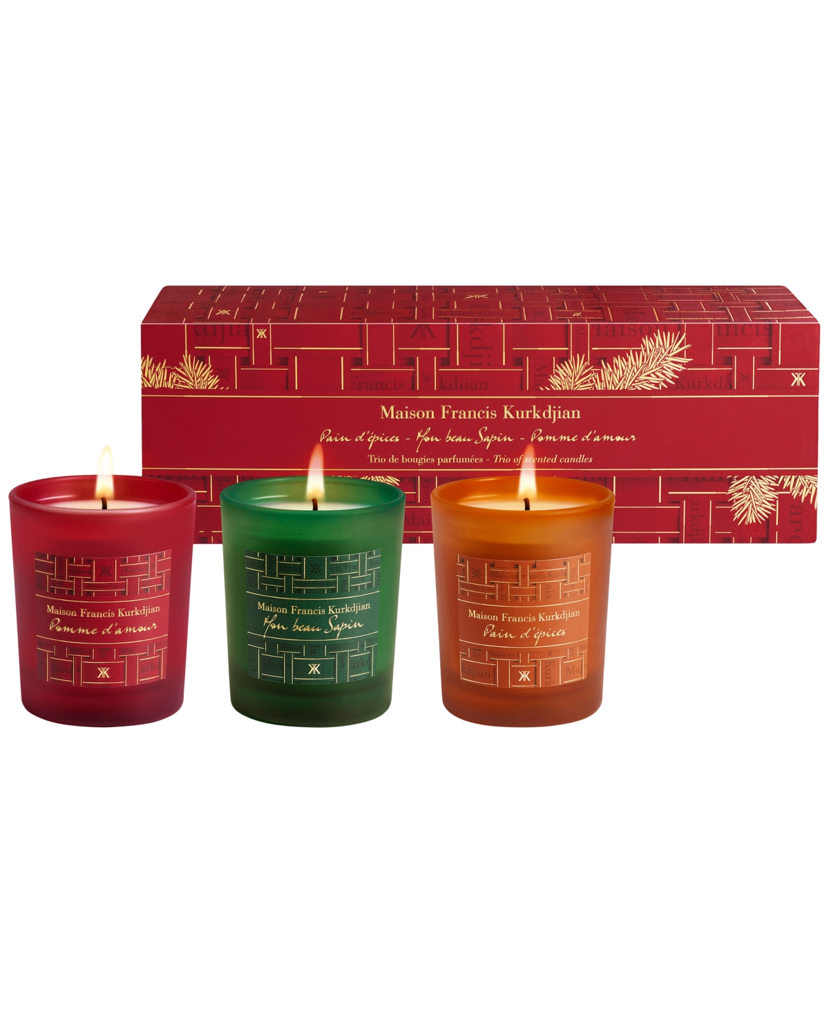 Maison Francis Kurkdjian 3-Pc. Scented Candle Gift Set