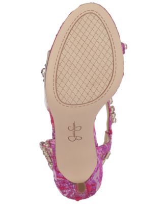 Women's Jaycin Barely-There Rhinestone Evening Sandals