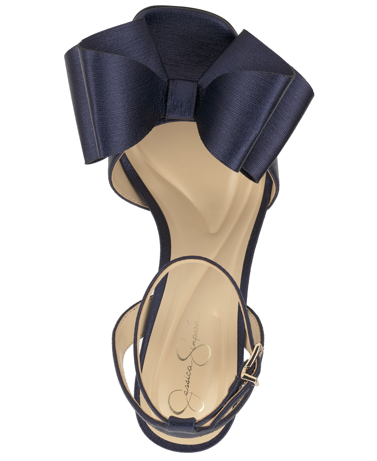 Jessica Simpson Women's Olivine Bow High-heel Stiletto Dress Sandals In Blue