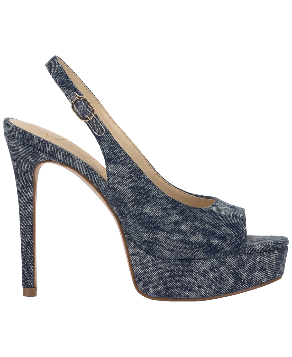 Jessica Simpson Sibilla Slingback Platform Sandal In Multi