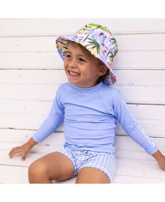 Little Boys Seaside Blue LS Set