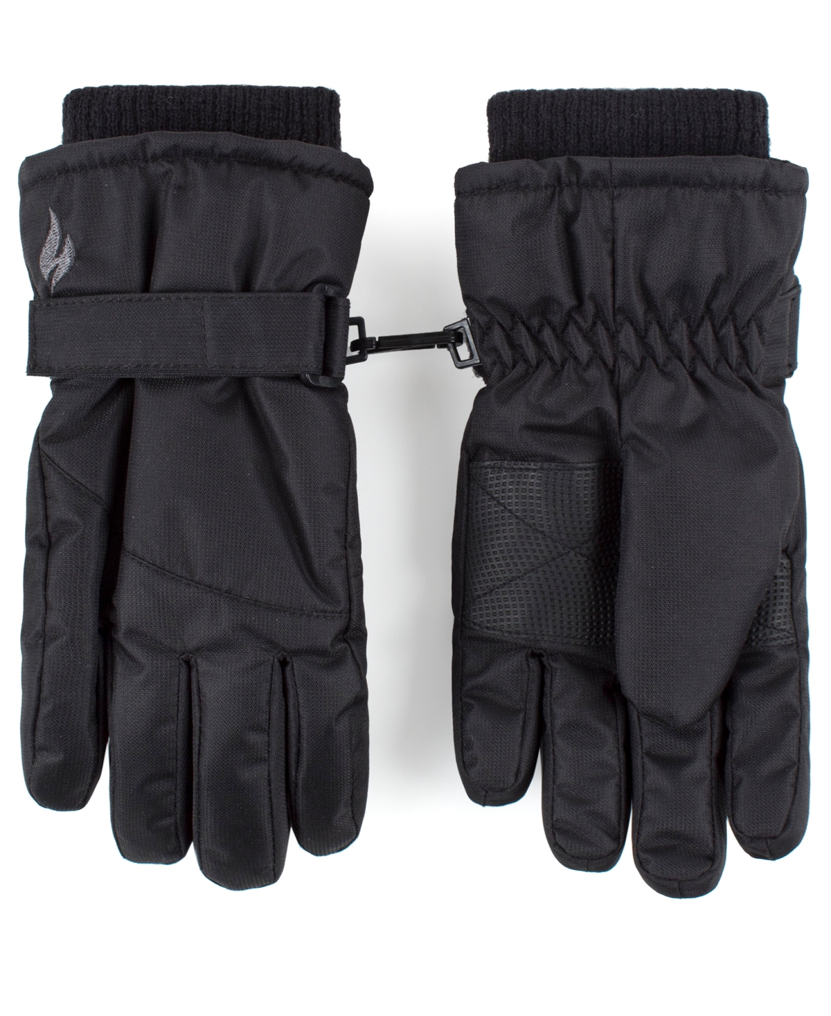 Heat Holders Boys S-xl Blizzard Gloves In Black