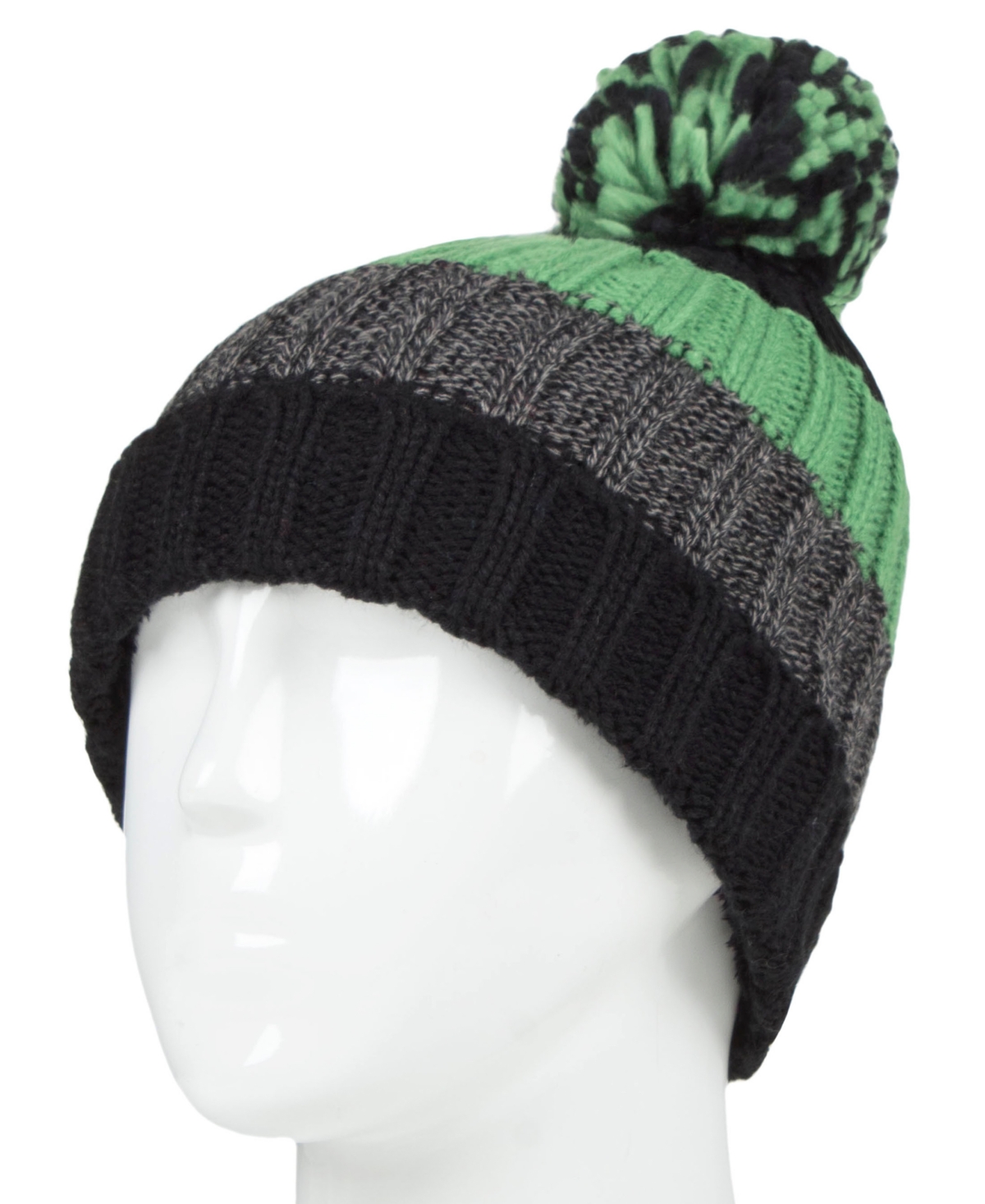 Heat Holders Boys 8-16 Transverse Hat In Green