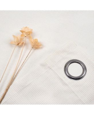 Serenity Grommet Top Grommet Top Pairs - 80x84, Natural