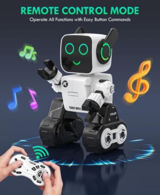 Smart RC Robot Toy for Kids Ages 3+ Years with Voice Change, Coin Bank
