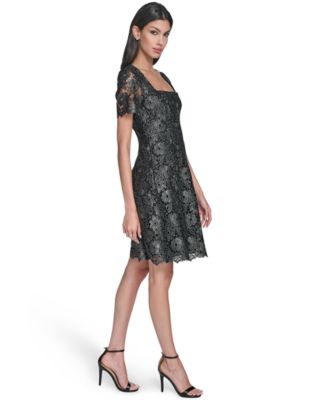 Women's Square Neck Mini Dress