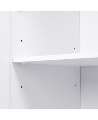 Modern Hall Tree with Shoe Storage, Bench, Hooks & Shelf