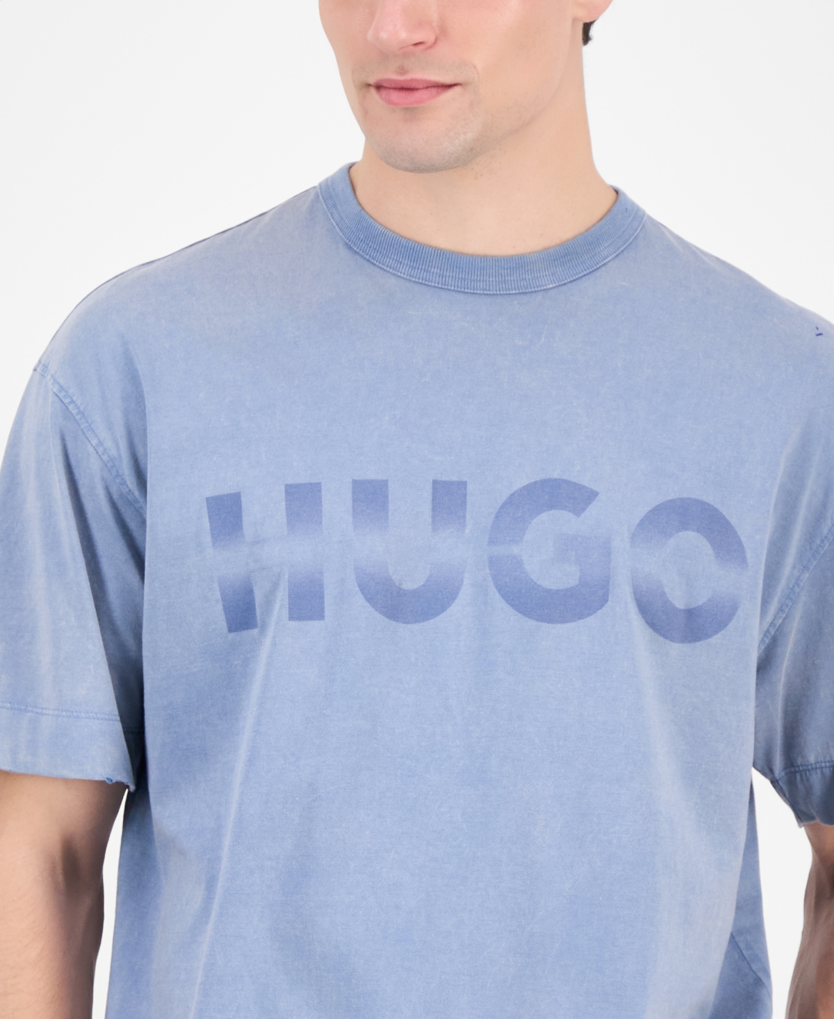 Hugo Boss Men's Nenzye Short-Sleeve Crewneck Logo T-Shirt