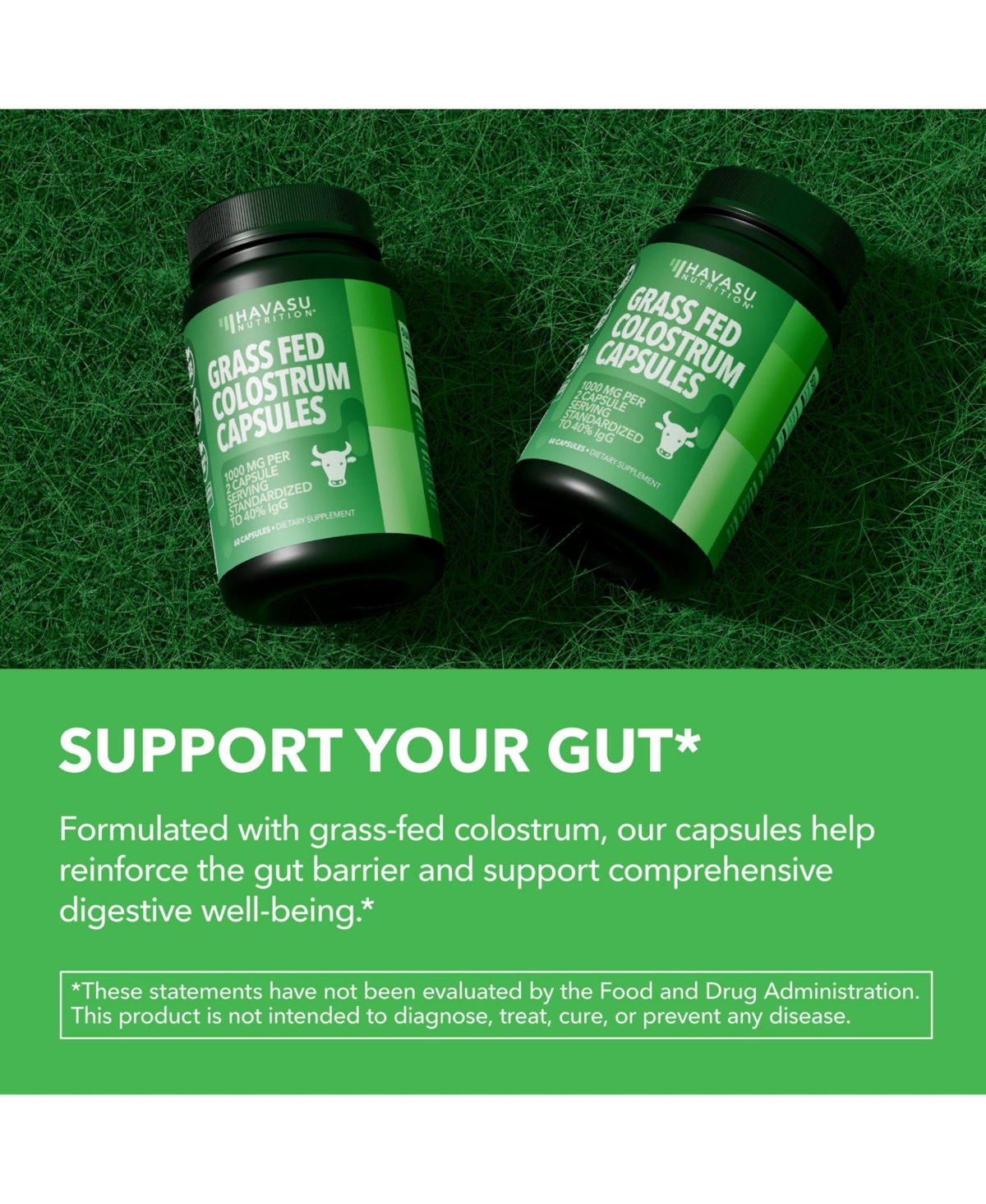 Colostrum 40% IgG, 90ct