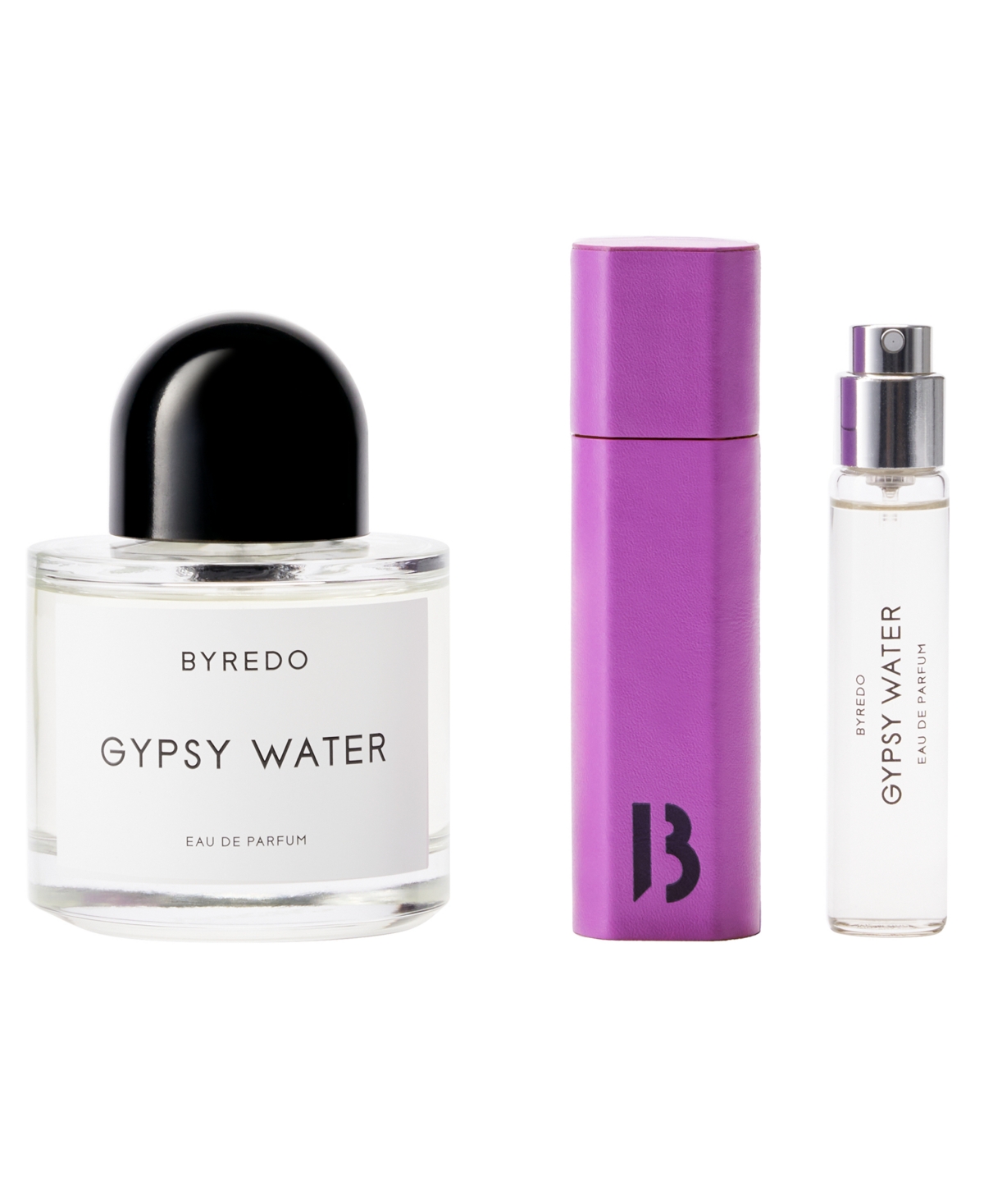 Byredo Le Necessaire De Voyage Gypsy Water Eau De Parfum Gift Set In Transparent