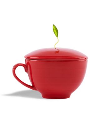 Holiday Warming Joy Bundle with 10-Pyramid Infusers, Caf&eacute; Cup and Tea Tray