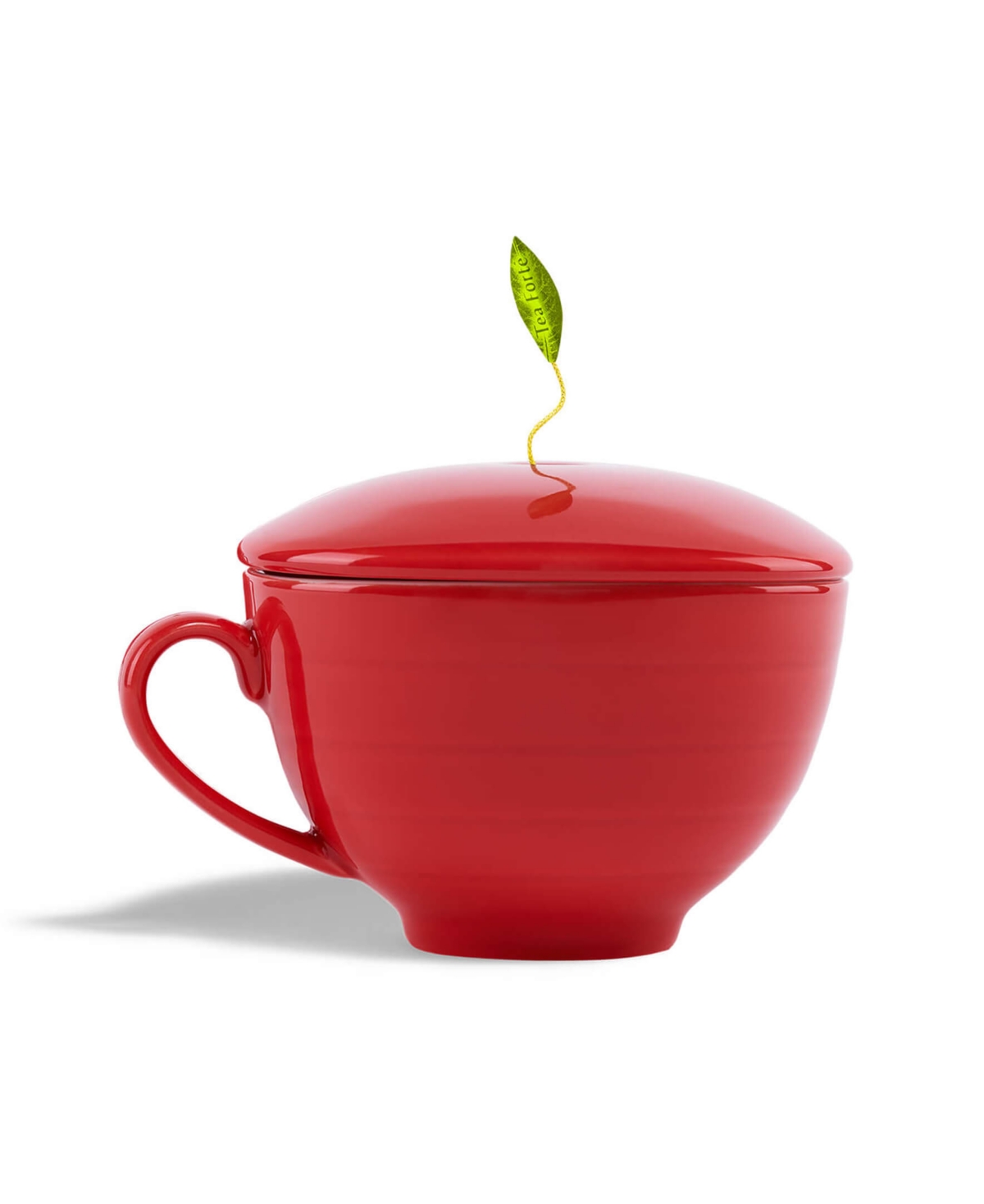 Tea Forte Holiday Warming Joy Bundle with 10-Pyramid Infusers, Cafe Cup and Tea Tray