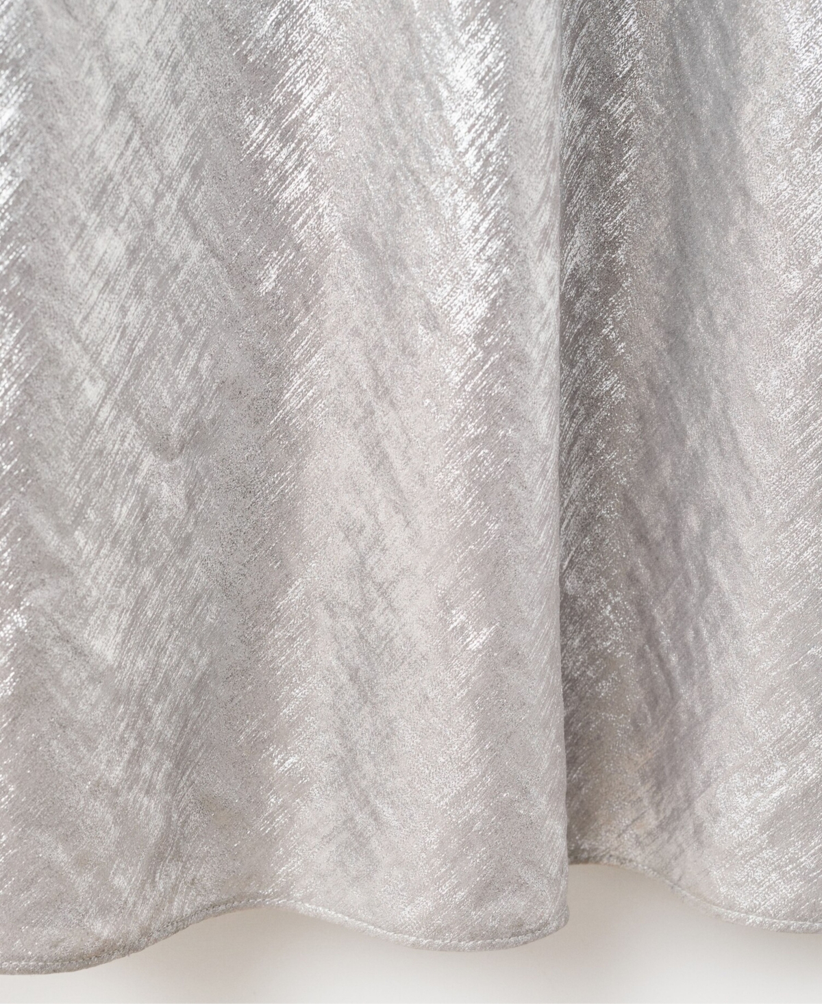 Mango Women's Metallic Open Back Dress