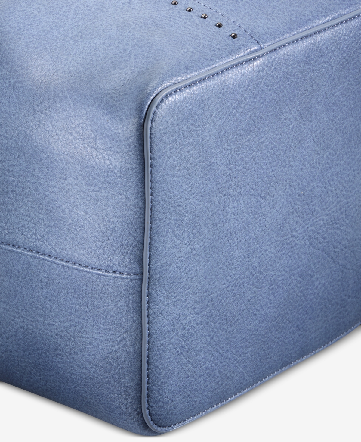 Style & Co Medium Studded Four Poster Tote Bag, Macy's Exclusive In Blue