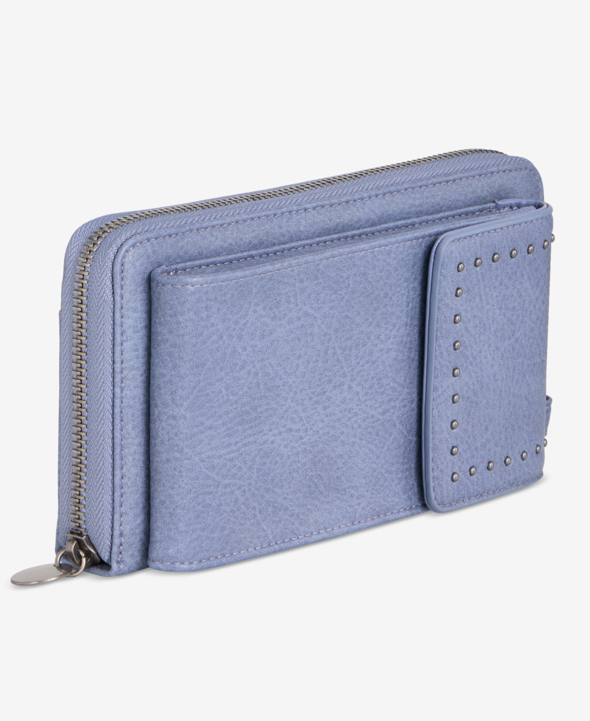 Style & Co Mini Studded Phone Crossbody Bag, Macy's Exclusive In Gray