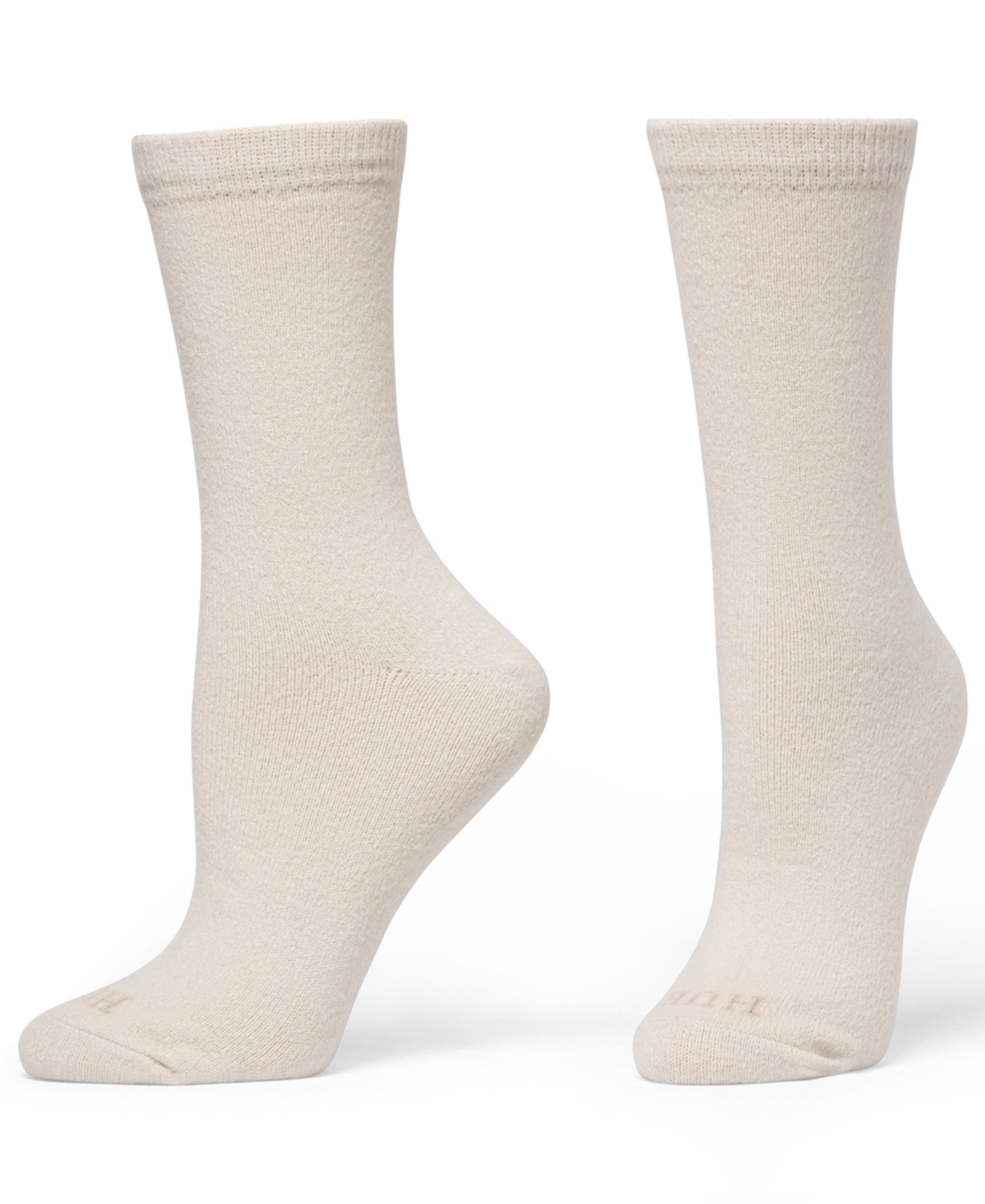 Hue Women's 2-pack Diamond Knit Crew Socks