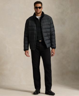 Men's Big & Tall Packable Mock Neck Jacket