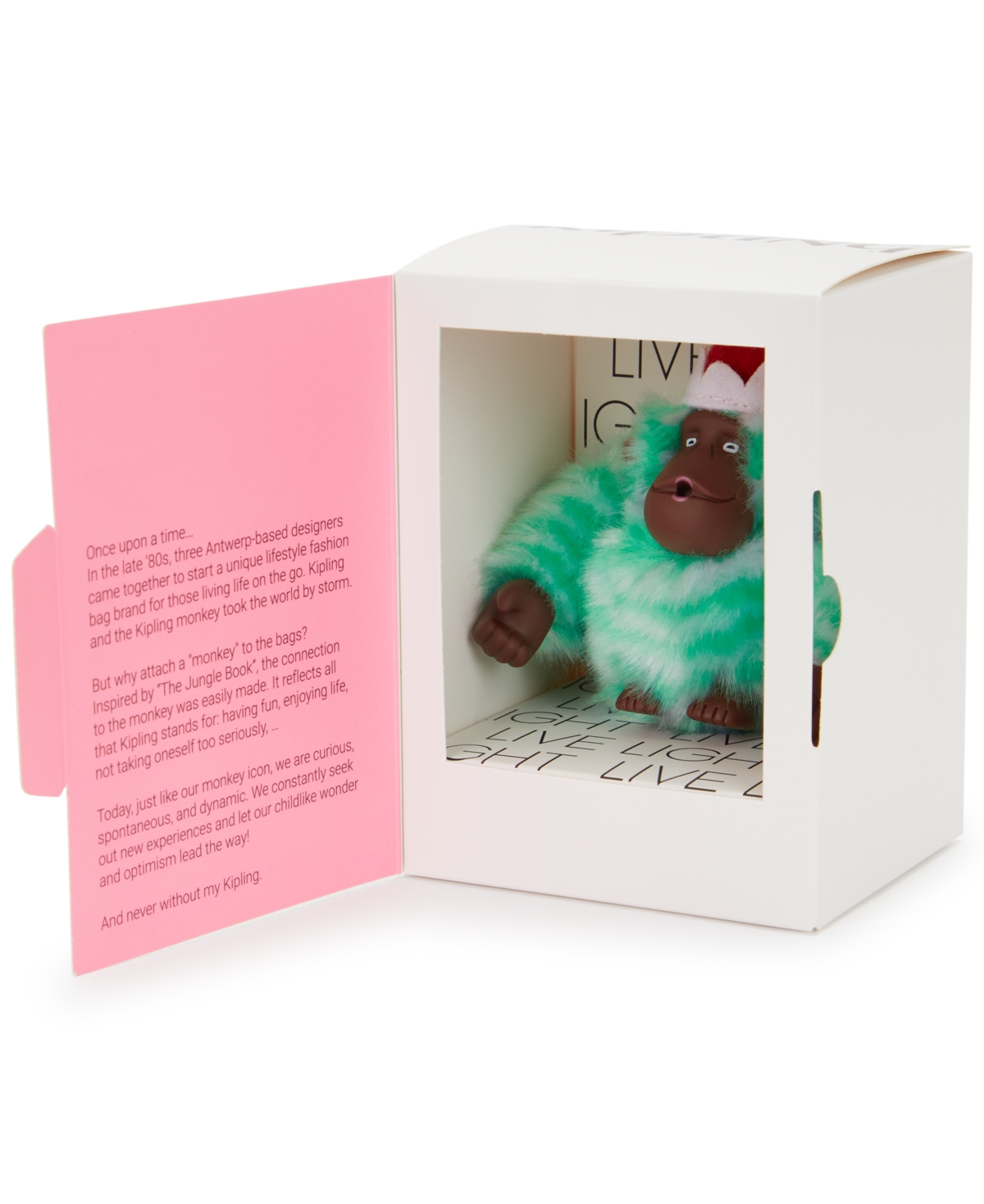 Kipling Elf Boxed Monkey Keychain