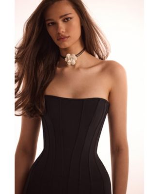 Women's Dress With A Pleated Skirt