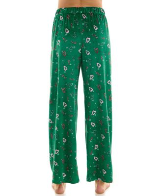 Women's Velour Open Leg Pull-On Pants