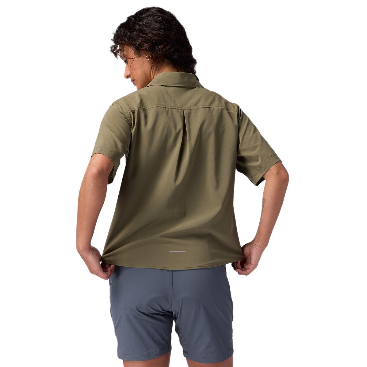 Backcountry Women's Slickrock Short-Sleeve Button-Up Jersey Mountain Bike Top