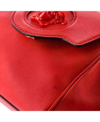 Small La Medusa Top Handle Bag Leather