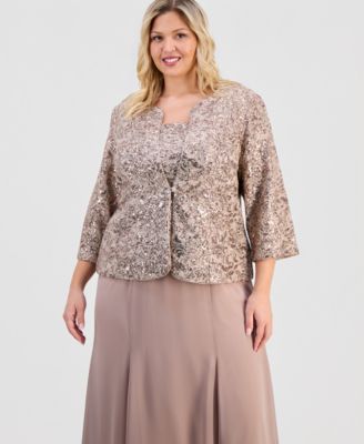 Plus Size Jacket Dress