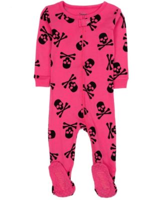 Toddler Footed Cotton Halloween Pajamas